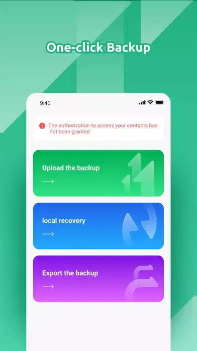 Capturas de tela do Navi Contacts Sync Pro