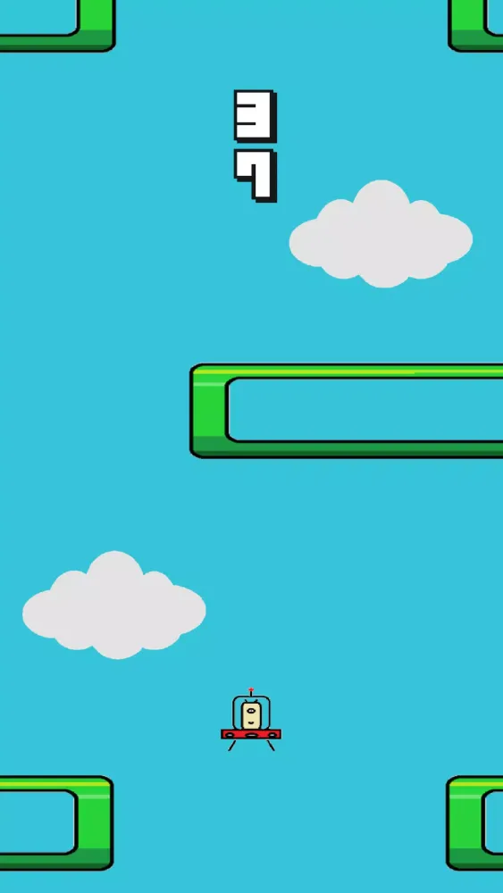 Capturas de tela do Skiddy Skies