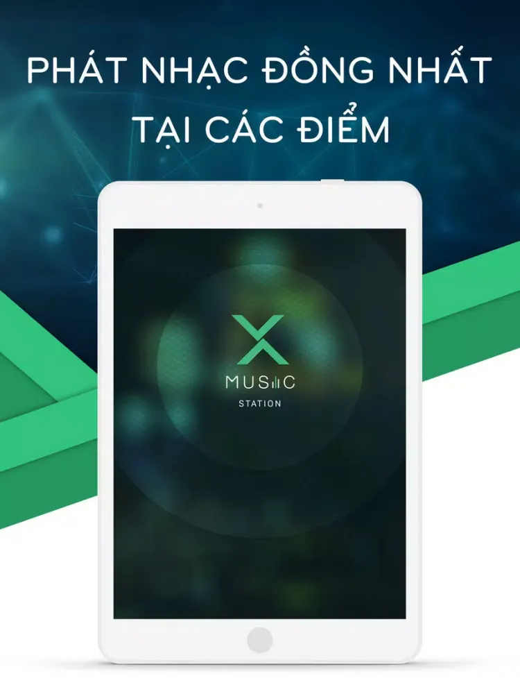Ảnh chụp màn hình của Xmusic Station iPad 