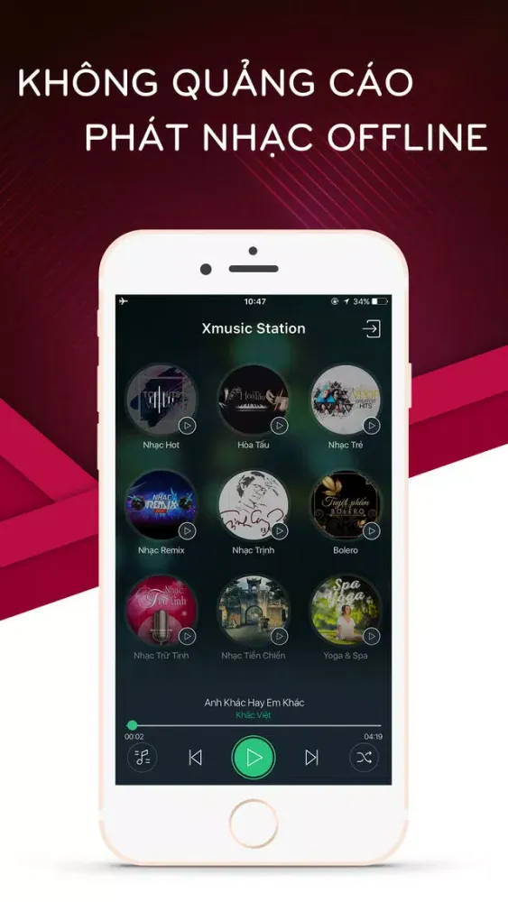 Ảnh chụp màn hình của Xmusic Station