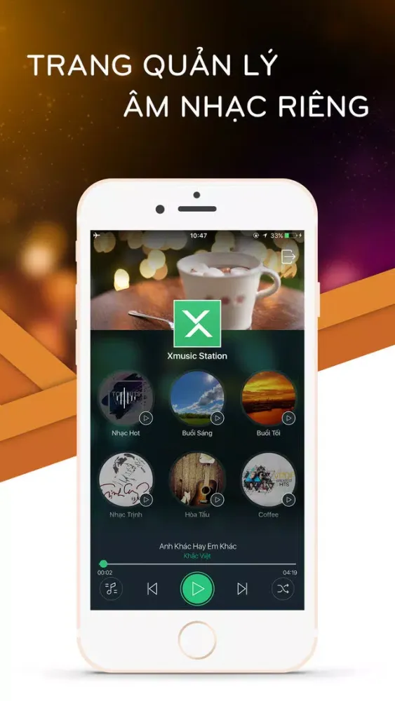 Ảnh chụp màn hình của Xmusic Station
