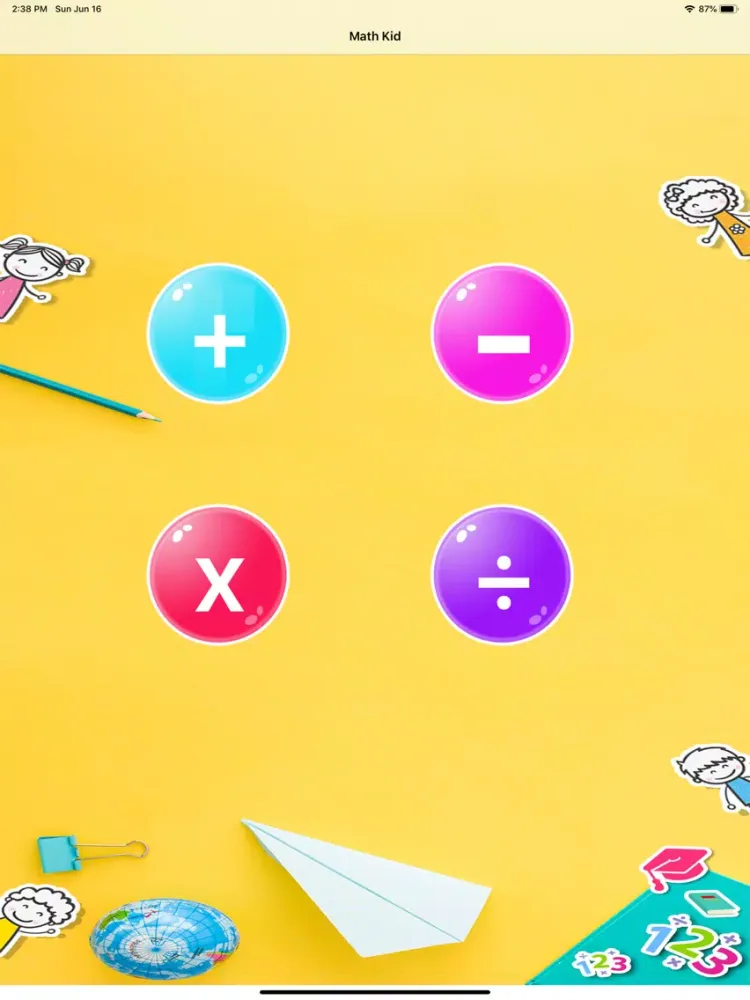 Screenshot di Khmer Math Kids iPad 
