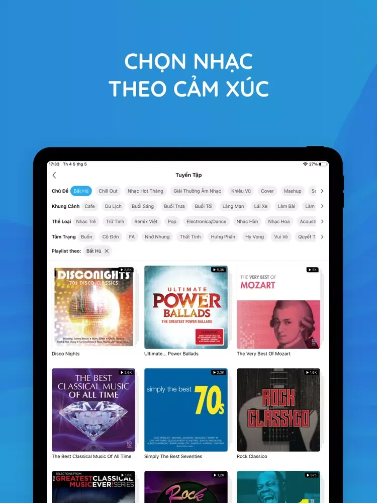 NCT - NhacCuaTui - Nhạc MP3 iPad 应用截图