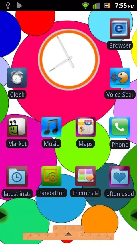 Color Circles "91pandaHome2" 스크린샷