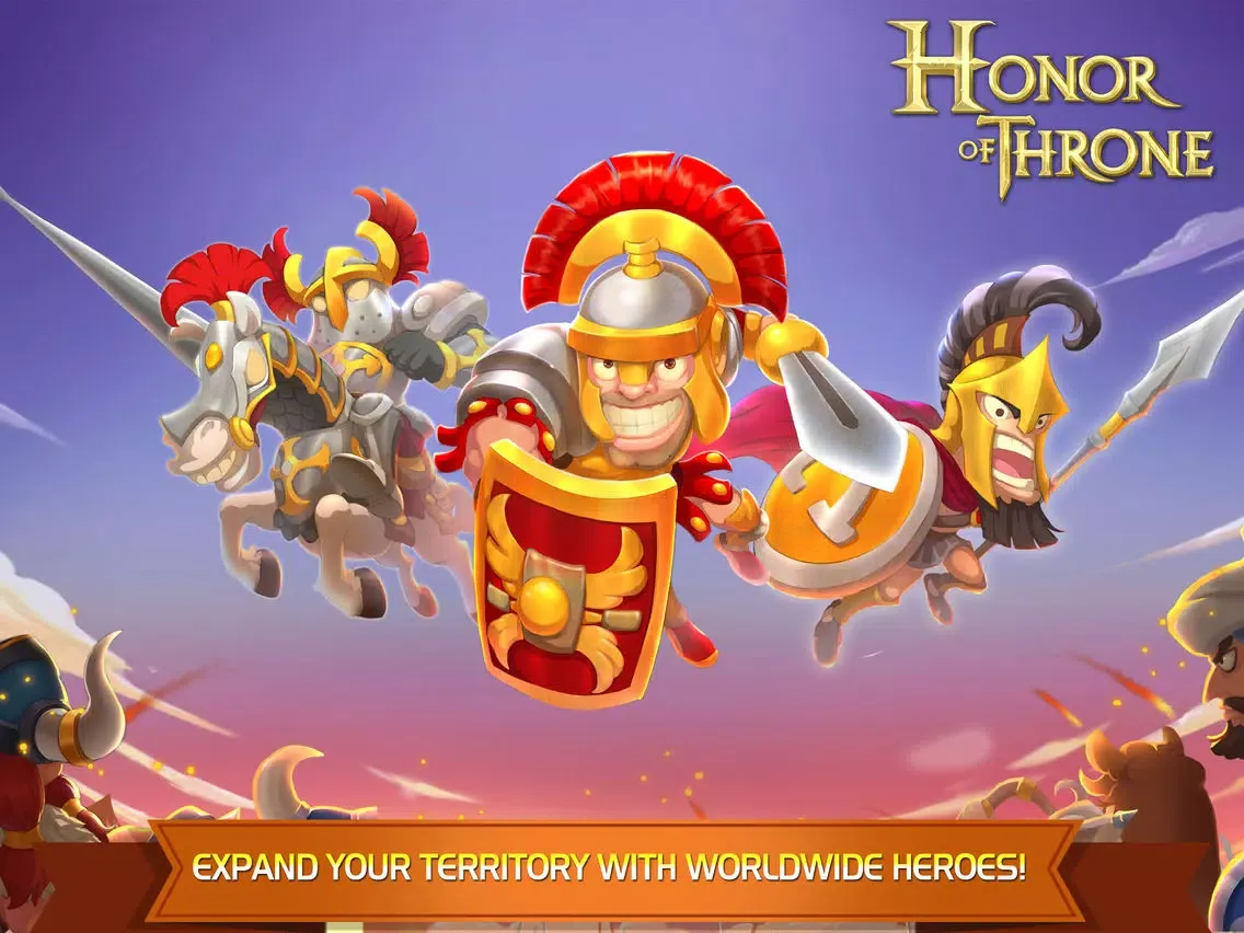 Zrzuty ekranu Honor of Throne iPad 