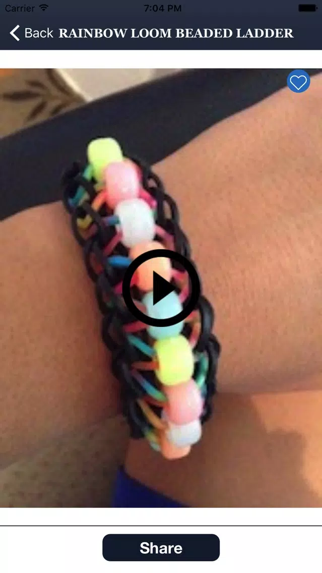 Rainbow Loom Patterns Ekran Görüntüleri