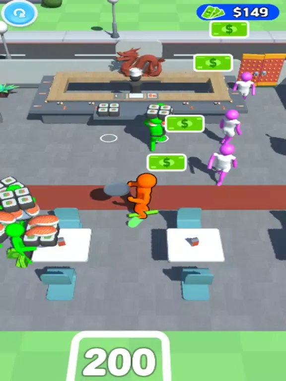 Capturas de tela do Please Burger 3D iPad 