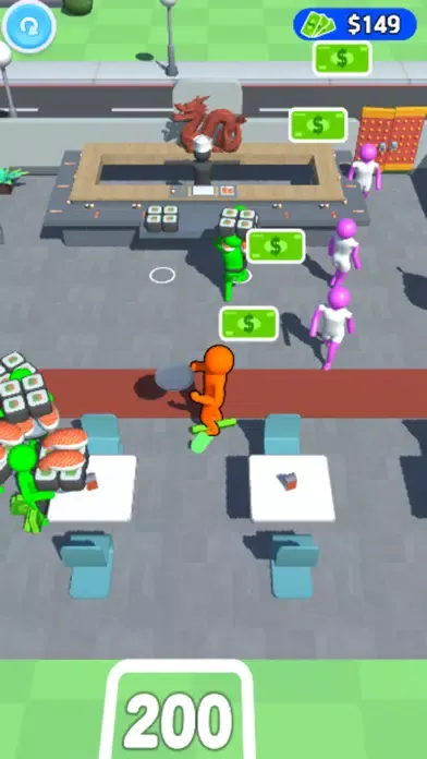 Capturas de tela do Please Burger 3D