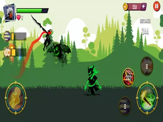 Captures d'écran de Shadow Hustle - Stickman Run iPad 
