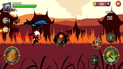 Captures d'écran de Shadow Hustle - Stickman Run