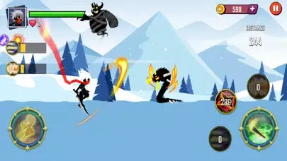 Captures d'écran de Shadow Hustle - Stickman Run