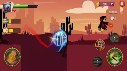 Captures d'écran de Shadow Hustle - Stickman Run