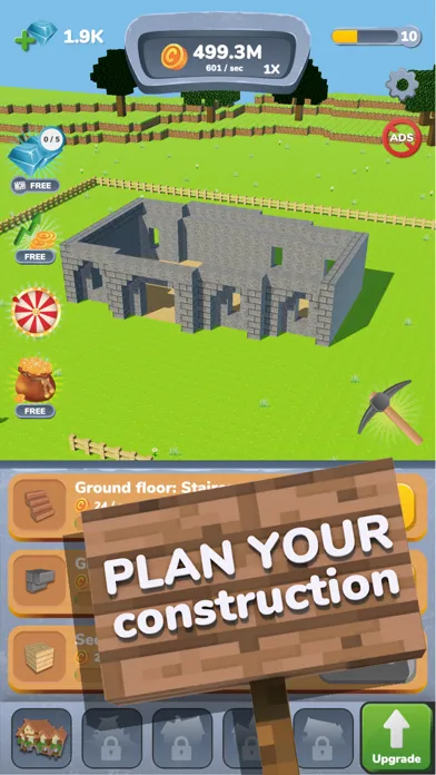 Zrzuty ekranu House Craft 3D