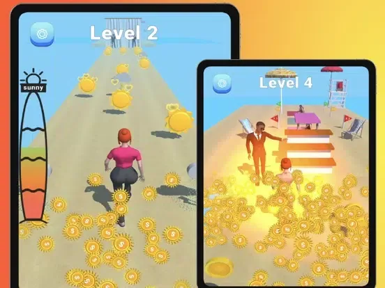 Miami Beach Run iPad  Screenshots
