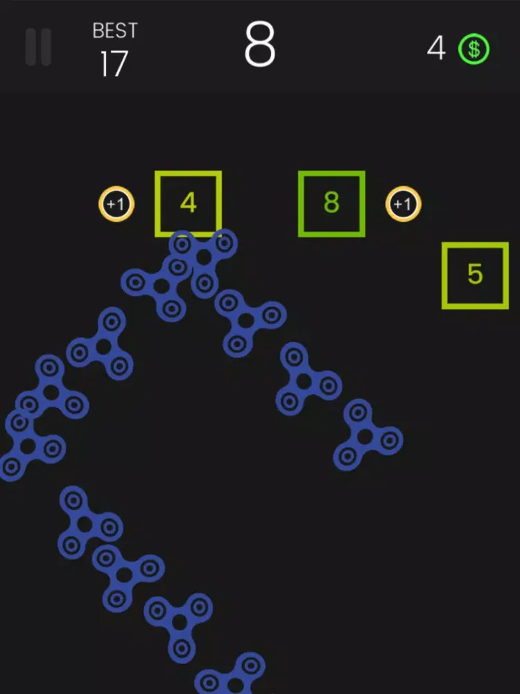 Spinner Blash - breaker fidget spin simulation iPad  سکرین شاٹس