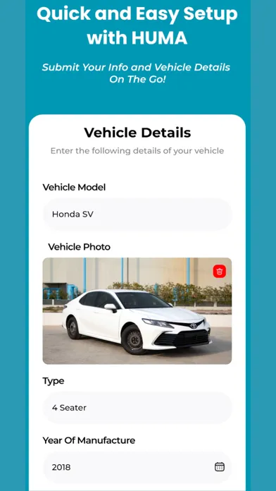 Ảnh chụp màn hình của Huma Driver:Ganhe em Movimento
