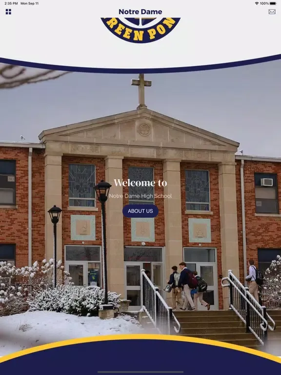 صور Notre Dame High School, Easton iPad 