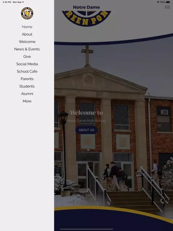 صور Notre Dame High School, Easton iPad 