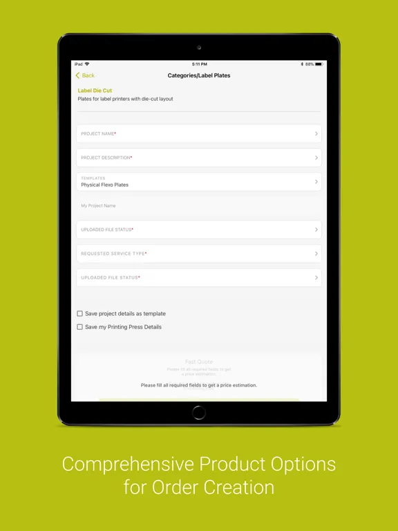 Скриншоты Flexoeasy.com iPad 