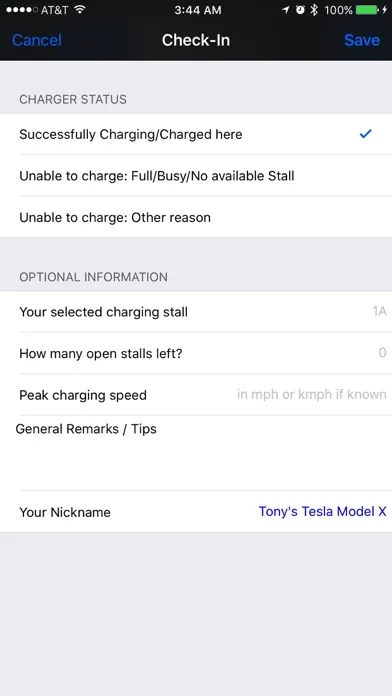 Screenshot di Superchargers For Tesla