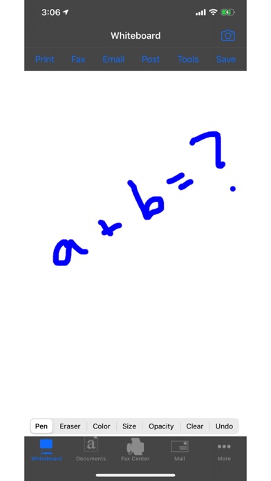 Wireless Whiteboard for iPhone应用截图