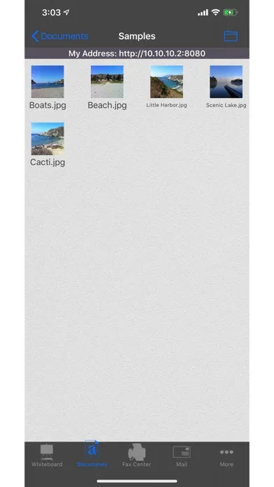 Wireless Whiteboard for iPhone 스크린샷