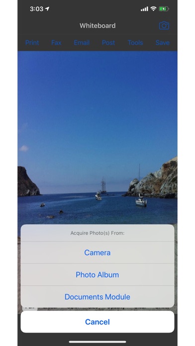 Wireless Whiteboard for iPhone应用截图