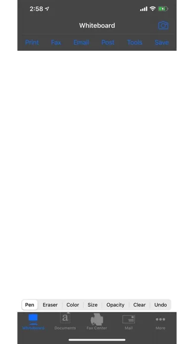 Wireless Whiteboard for iPhone 스크린샷