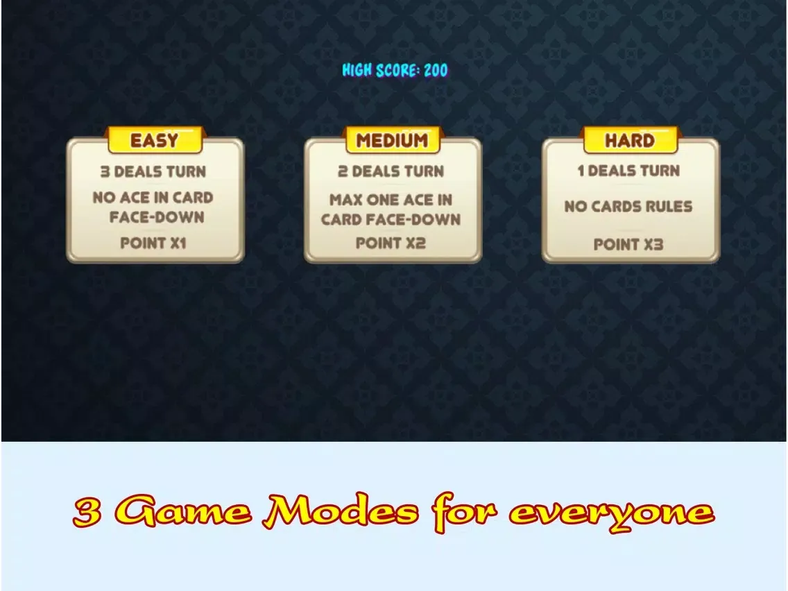 Ảnh chụp màn hình của Super Solitaire 2018 iPad 