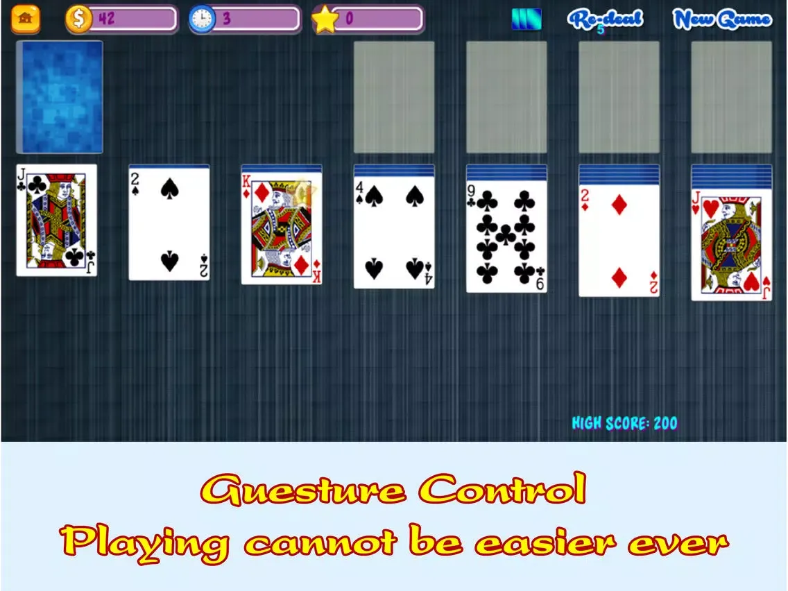 Ảnh chụp màn hình của Super Solitaire 2018 iPad 