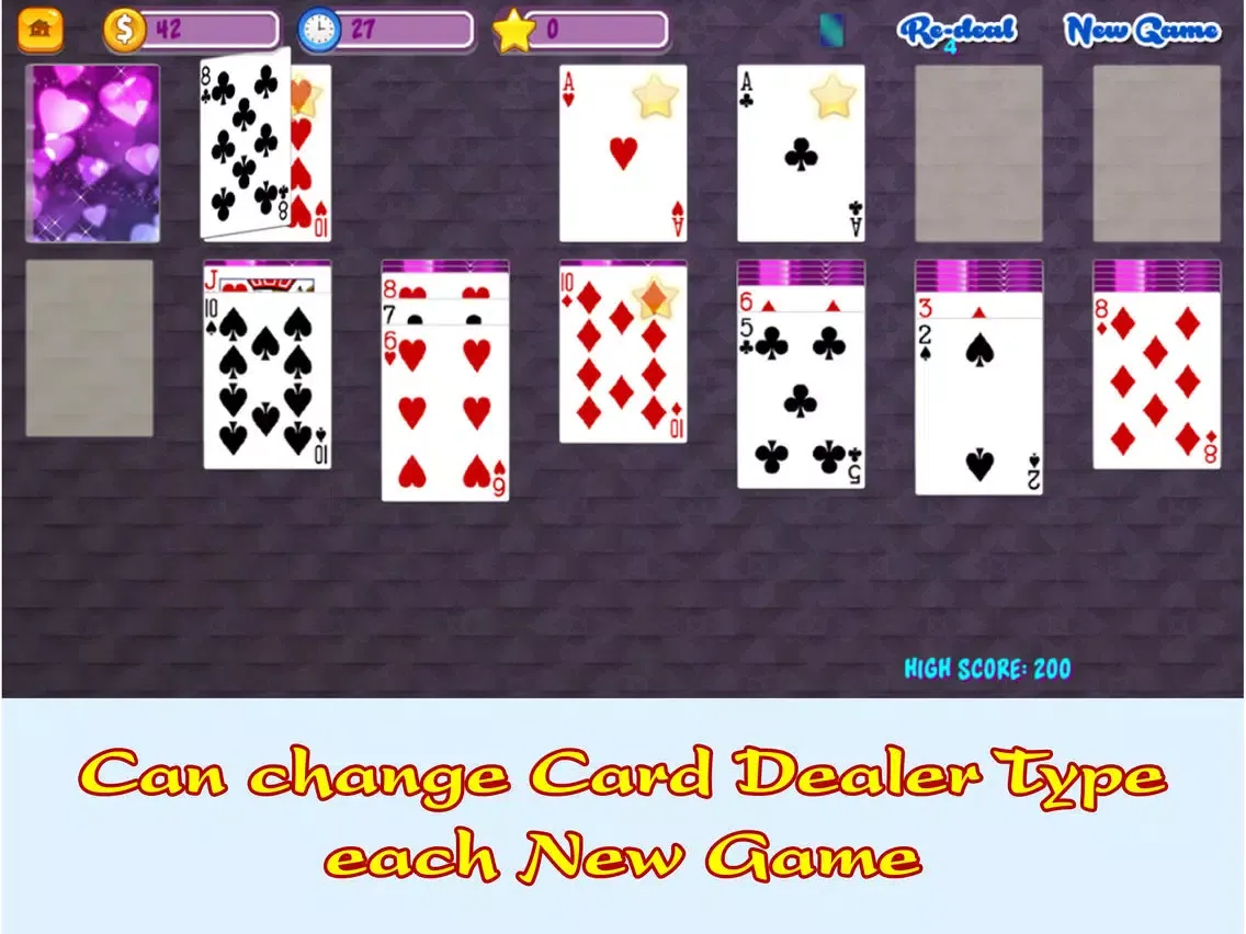 Ảnh chụp màn hình của Super Solitaire 2018 iPad 