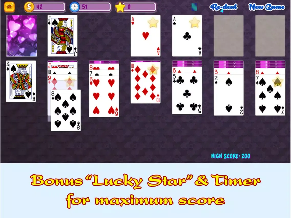 Ảnh chụp màn hình của Super Solitaire 2018 iPad 