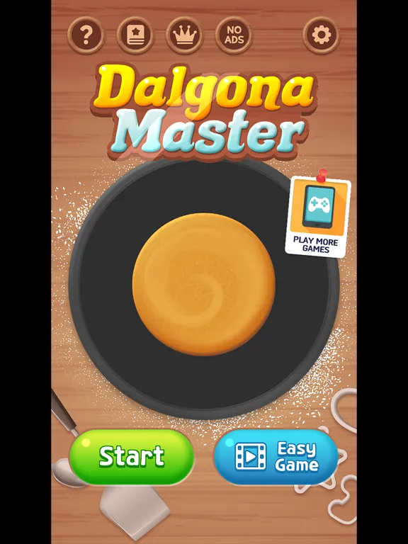 Dalgona Master: 달고나 마스터 iPad  Screenshots