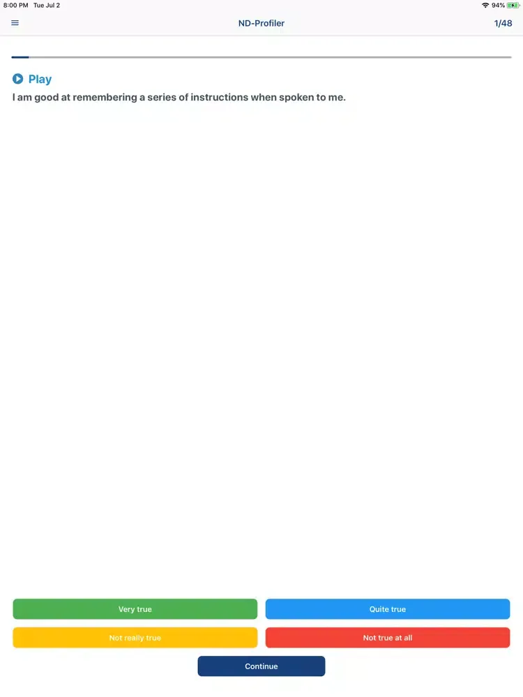 Neurodiversity App (ND-App) iPad 应用截图
