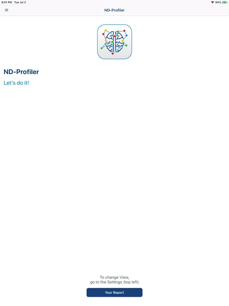 Neurodiversity App (ND-App) iPad 应用截图