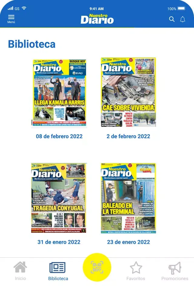 Nuestro Diario Play Screenshots
