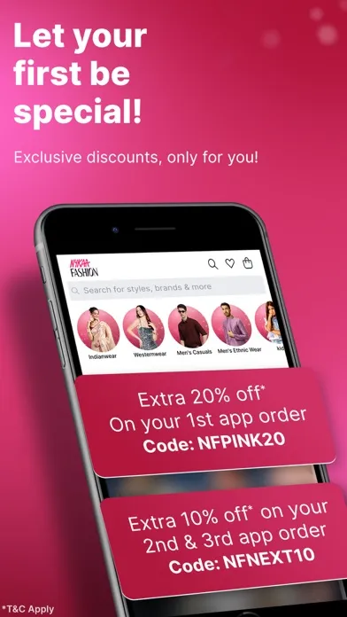 Nykaa Fashion - Shopping App Screenshots