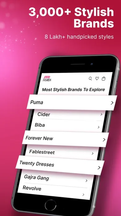 Nykaa Fashion - Shopping App Screenshots
