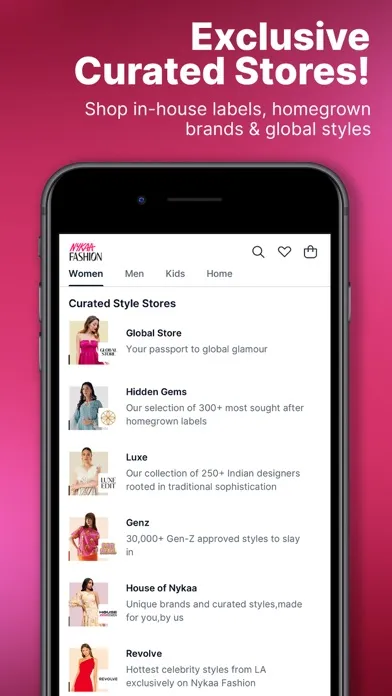 Nykaa Fashion - Shopping App Screenshots