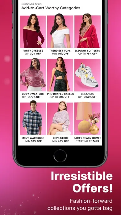 Nykaa Fashion - Shopping App Screenshots