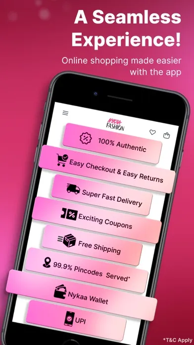 Nykaa Fashion - Shopping App Screenshots