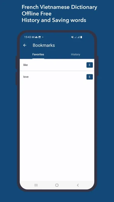 Dictionary French Vietnamese Screenshots