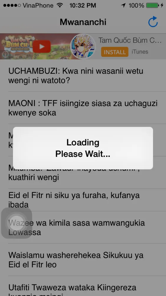 Mwananchi سکرین شاٹس