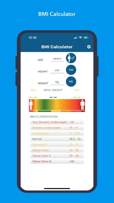 BMI Calculator - Healthy & Fit Ekran Görüntüleri