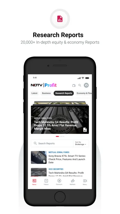 NDTV Profit应用截图