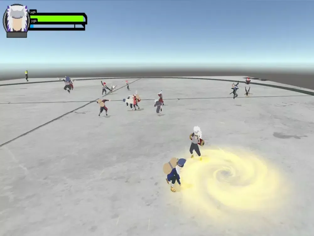 Capturas de pantalla de Stickman Ninja War 3D iPad 