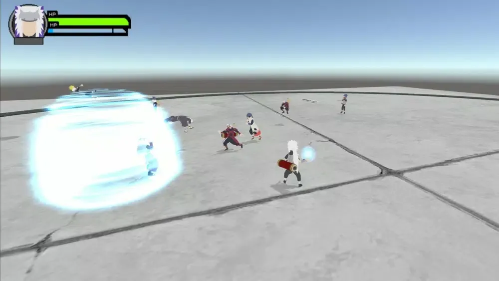 Capturas de pantalla de Stickman Ninja War 3D