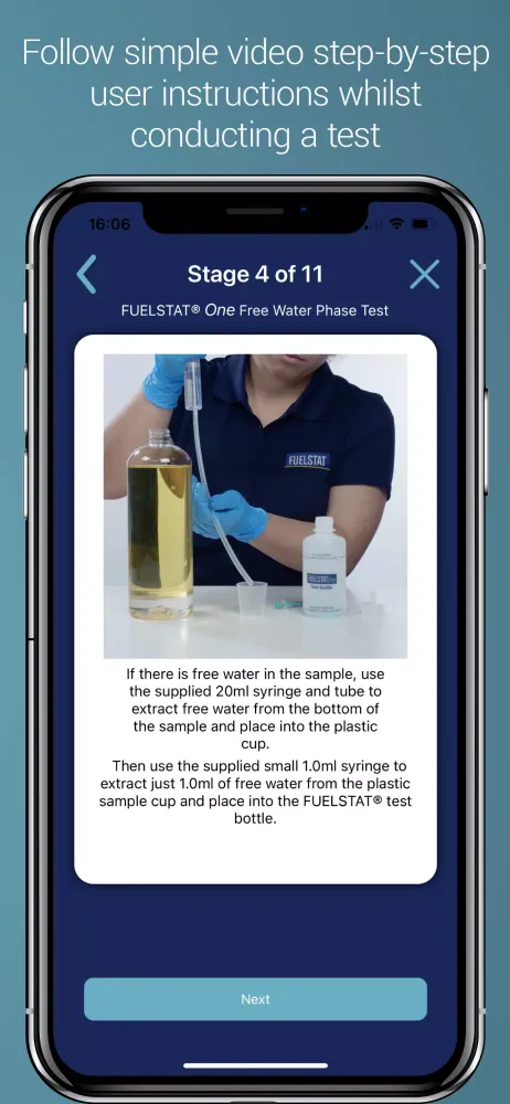 Tangkapan layar FUELSTAT Result