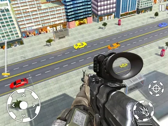 City Highway Sniper Shooter 3D iPad  سکرین شاٹس
