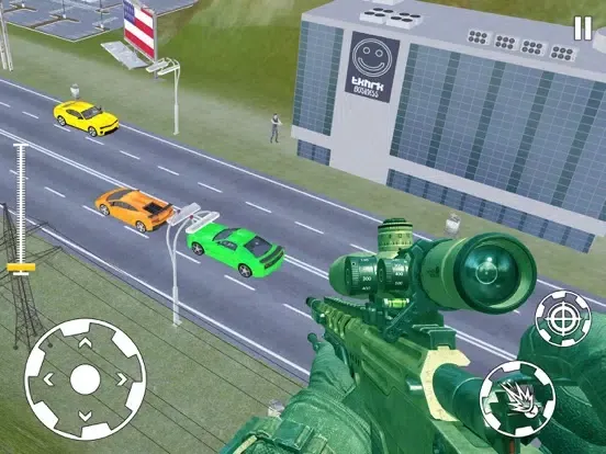 City Highway Sniper Shooter 3D iPad  سکرین شاٹس